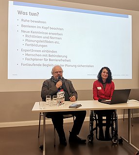 Joachim Becker und Sylvia Pille-Steppat