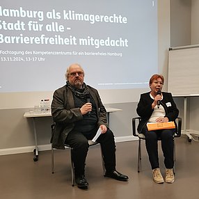 Joachim Becker und Karin Rogalski-Beeck